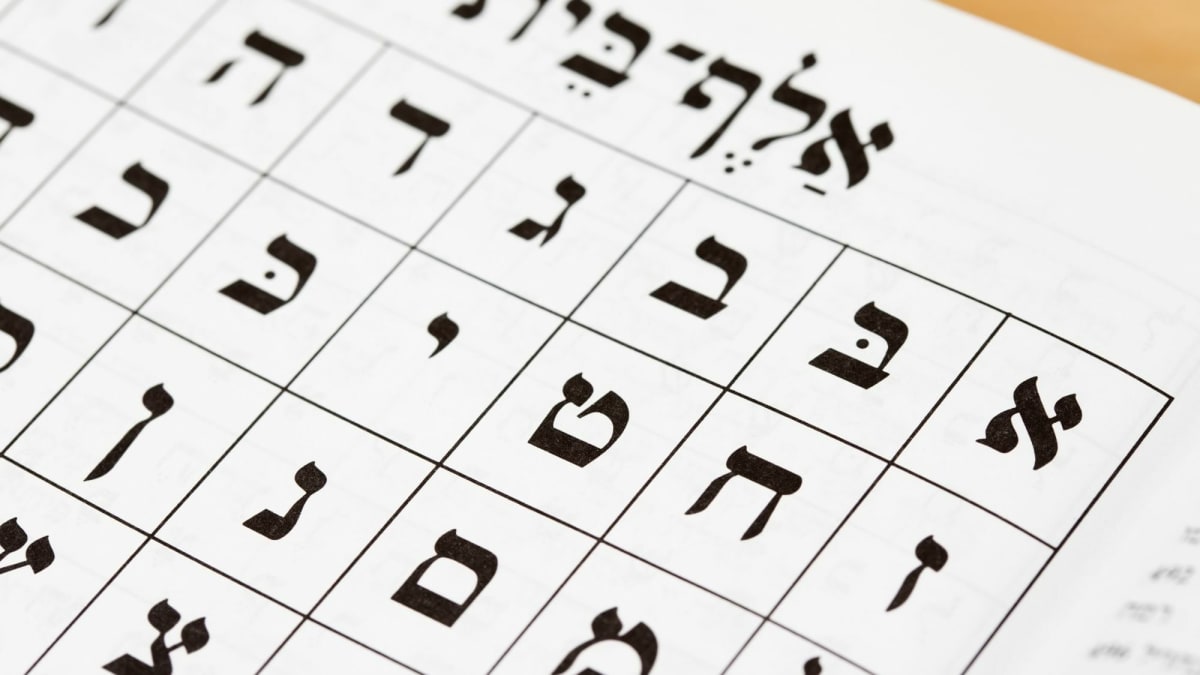 How to Write the Hebrew Alphabet - Owlcation for Free Printable Hebrew Alphabet Flash Cards