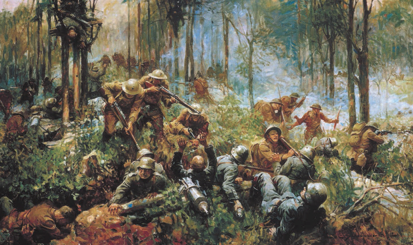 Usmc Battle Of Belleau Wood Wwi War Art World War One The US Army Of