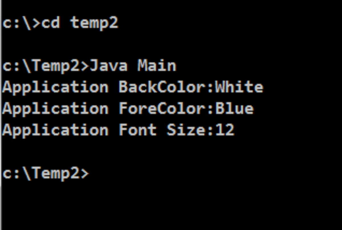 Java Examples: Load and Save Java Application Properties to a Text File ...