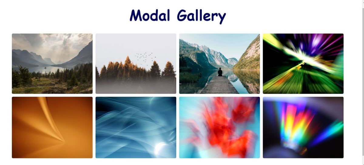 How to Create a JavaScript Modal Image Gallery - Owlcation