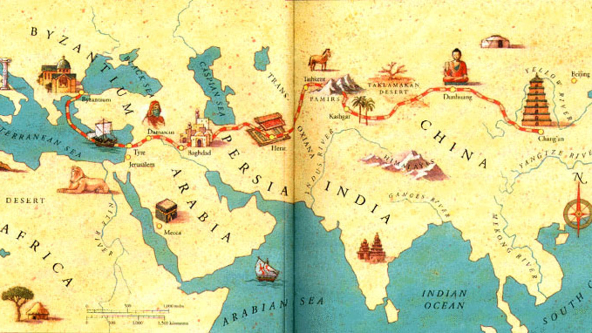 Changes and Continuities on the Silk Road - Owlcation