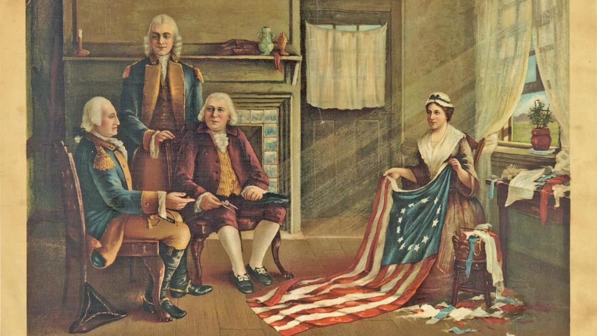History Unfurled: The Legend of Betsy Ross and the First Flag - Owlcation, image size:1200x675